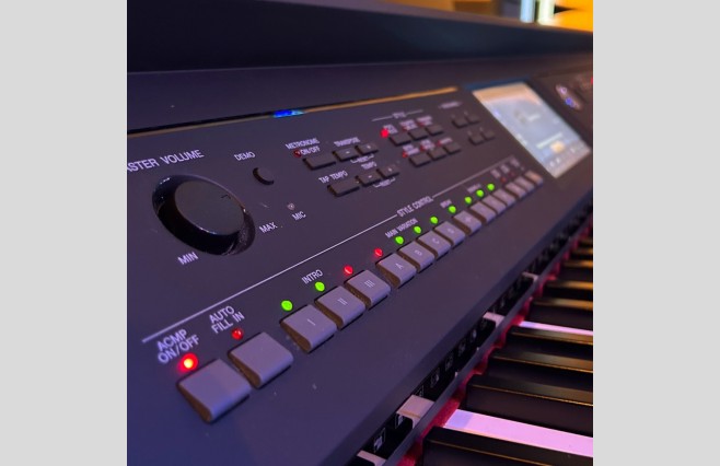 Used Yamaha CVP605 Satin Black Digital Piano Complete Package (SN:BCTP01020) - Image 5